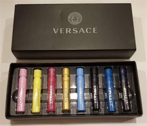 versace cologne sampler.